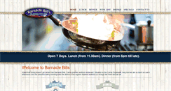 Desktop Screenshot of barnaclebills.com.au